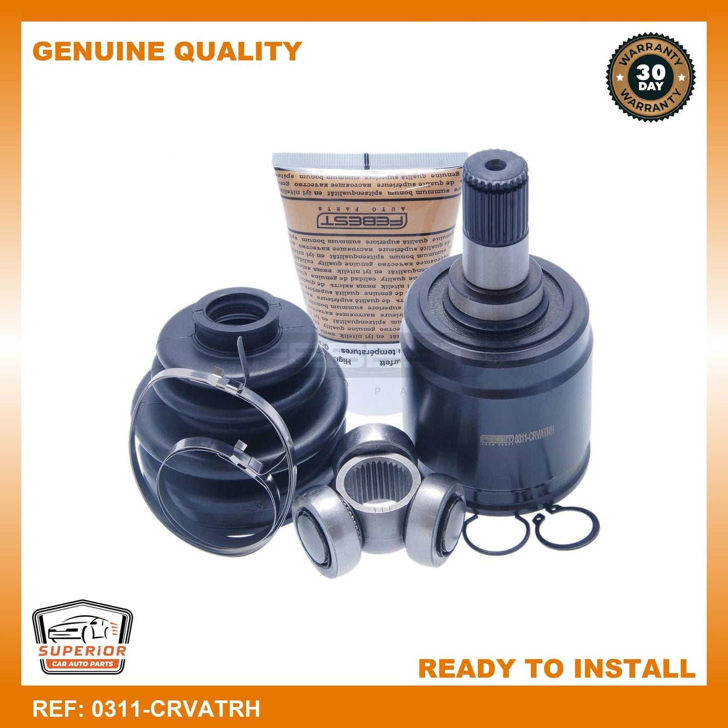 FEBEST HONDA Inner CV Joint Right 0311-CRVATRH