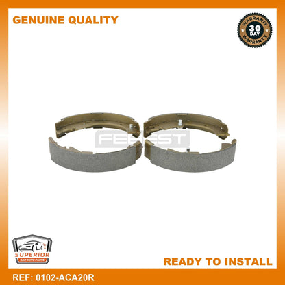 FEBEST 1988-1991 Toyota Camry Shoe Kit, Rear Brake 0102-ACA20R