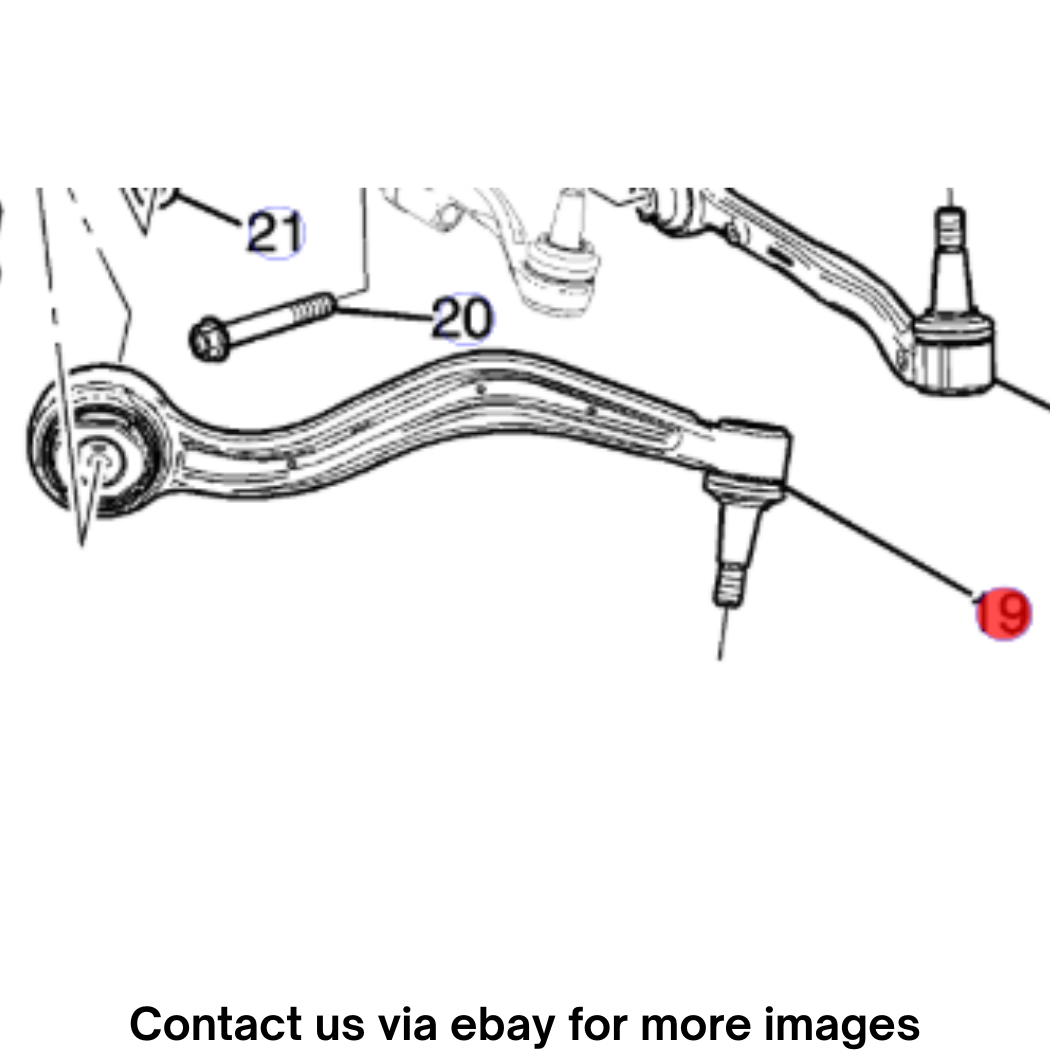 2018 Cadillac CTS Left Front Lower Control Link Forward Used OEM 23462002