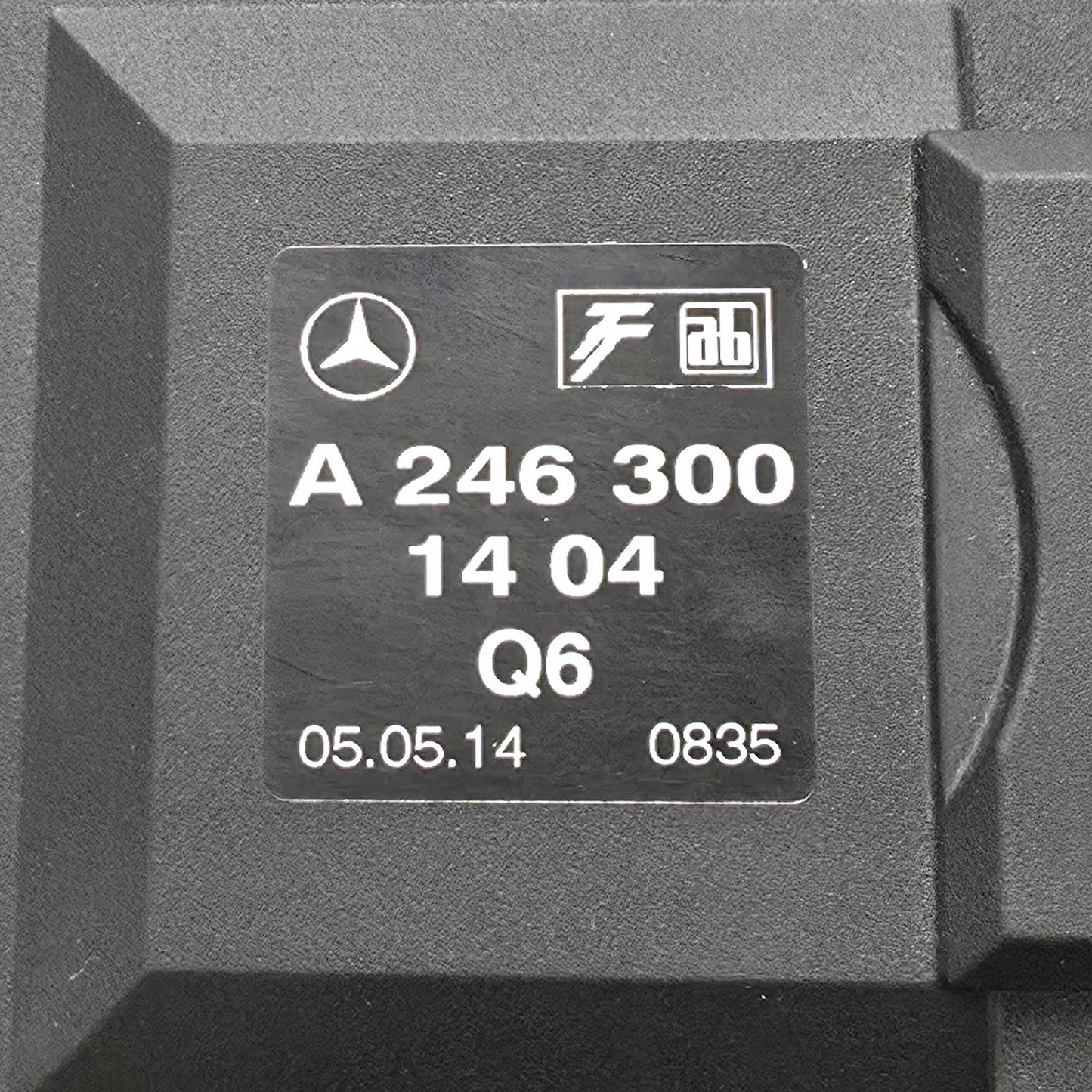 2015-2020 MERCEDES GLA250 ACCELERATOR PEDAL MODULE A2463001404