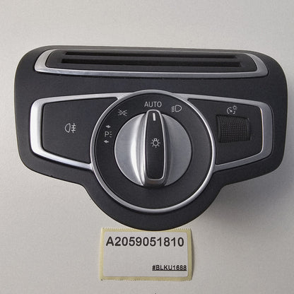 2017-2023 Mercedes-Benz C Class W205 HEADLIGHT SWITCH CONTROL UNIT A2059051810