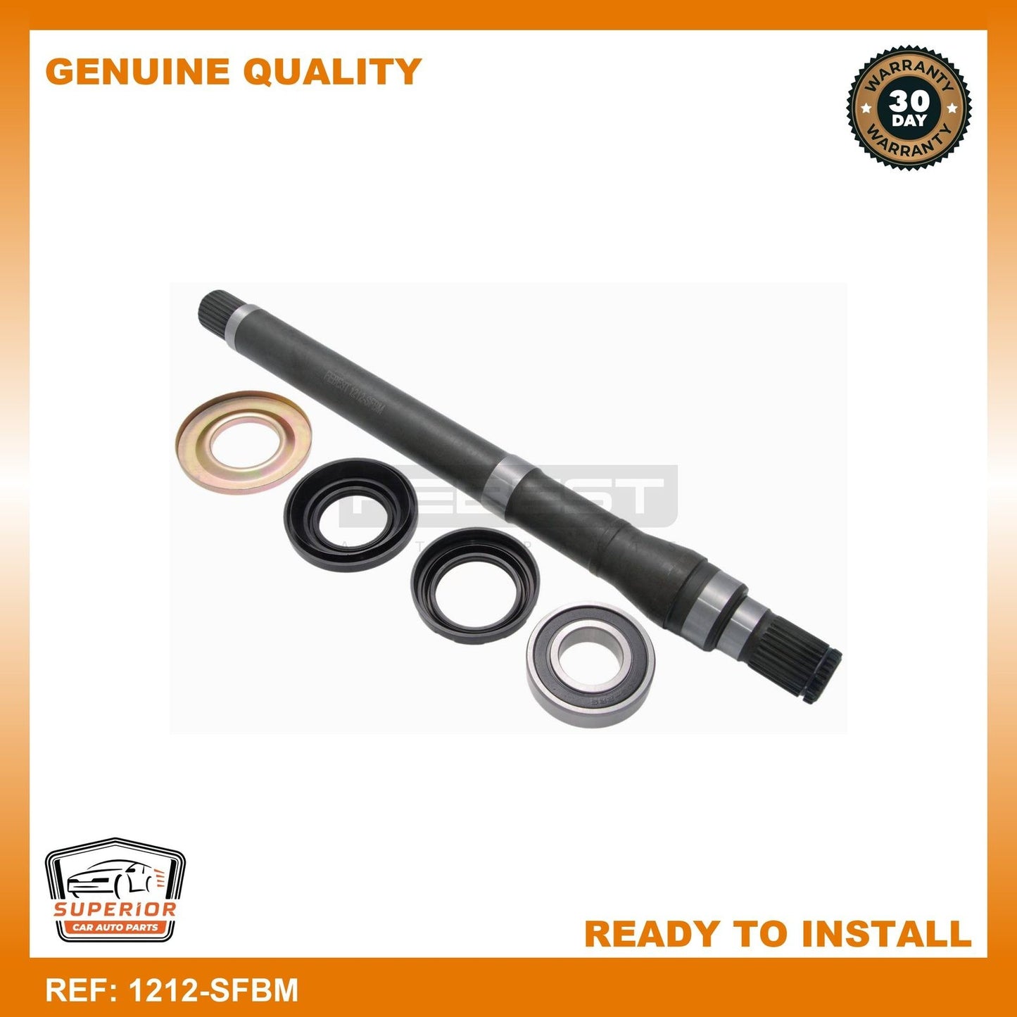 FEBEST 2006-2007 Hyundai Santa Fe Axle Shaft Front Right 1212-SFBM