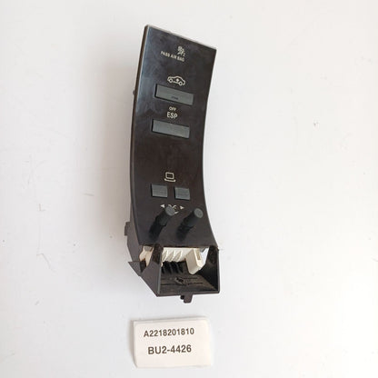 2007-2013 Mercedes-Benz CL550 Switch Block By Instrument Cluster A2218201810