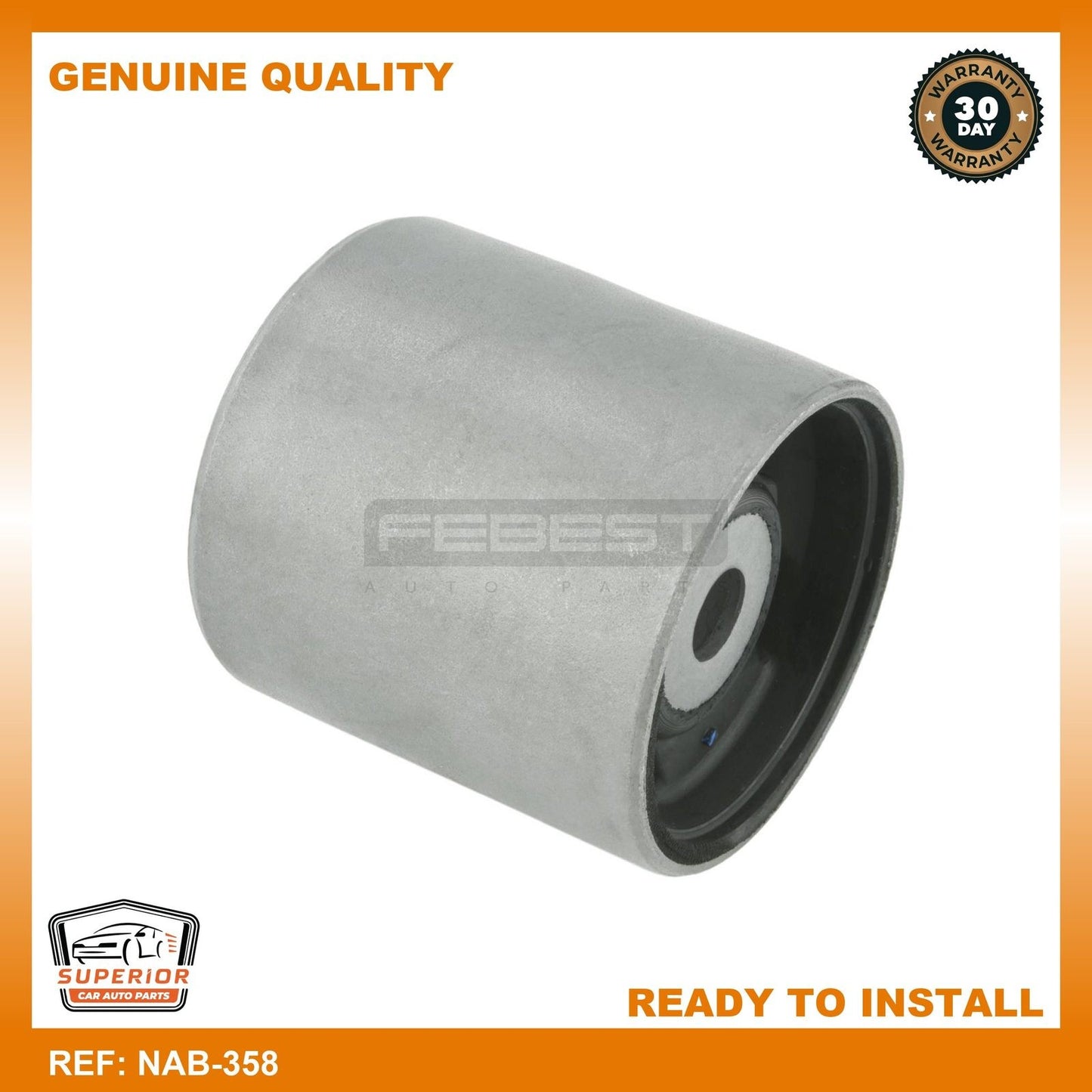 Febest Rear Crossmember Bushing NAB-358