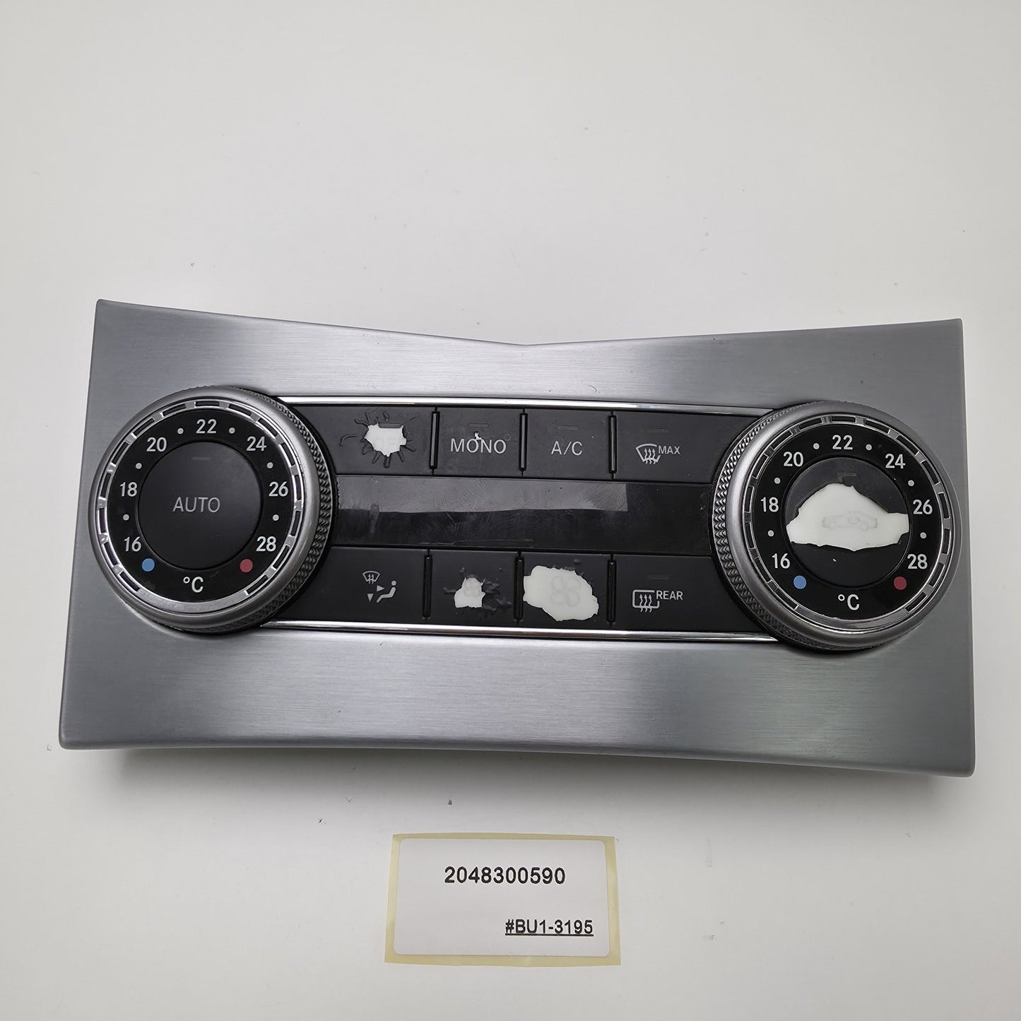 2008-2011 Mercedes-Benz C-Class Climate Control Panel 2048300590