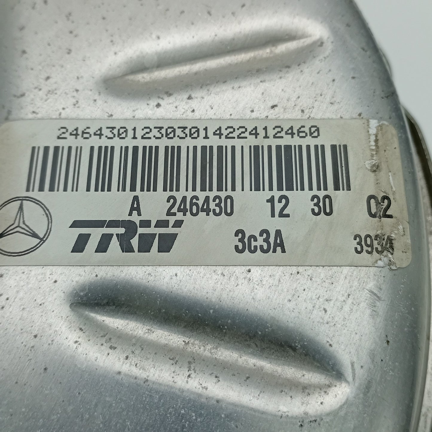 2013-2020 Mercedes-Benz B-Class BRAKE SERVO A246430123002