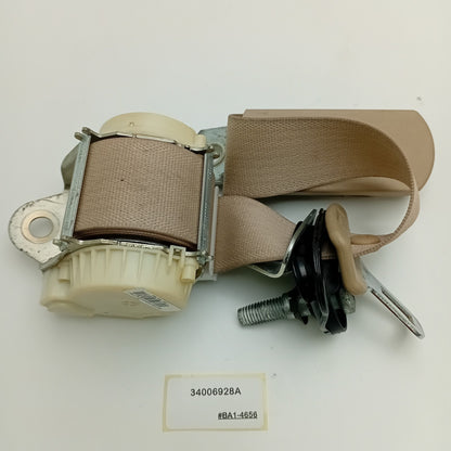 2007-2014 Chevrolet REAR RIGHT DRIVER SIDE SEAT BELT 34006928A