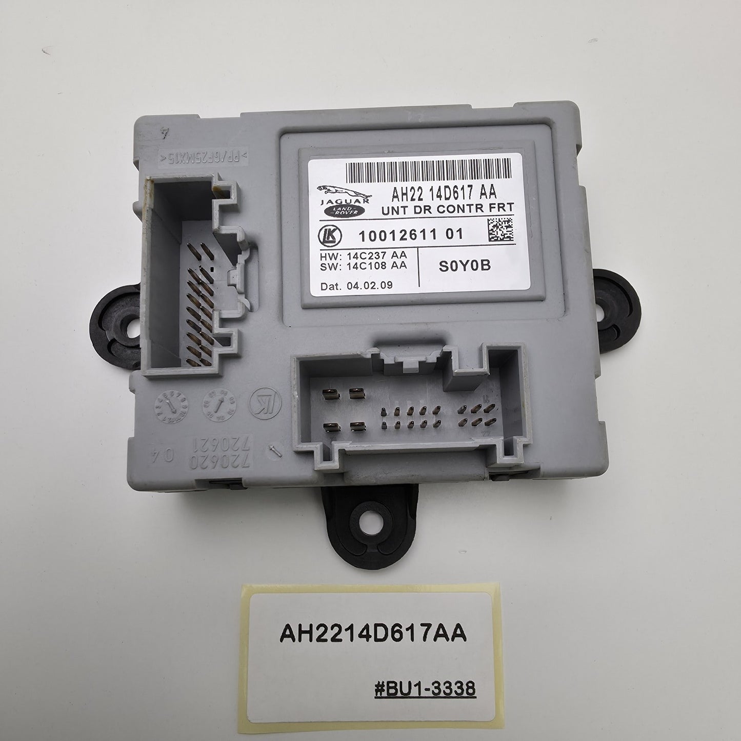 2009-2010 Jaguar XF DOOR CONTROL UNIT/MODULE AH2214D617AA