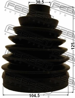 FEBEST 2010-2021 Jeep Grand Cherokee Boot Outer CV Joint Kit 0117P-KUN26