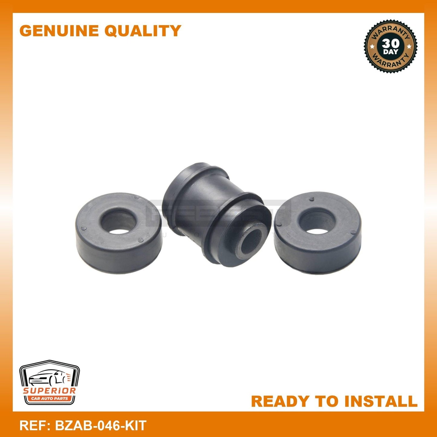 FEBEST Mercedes-Benz Bushing Kit Rear Shock Absorber BZAB-046-KIT