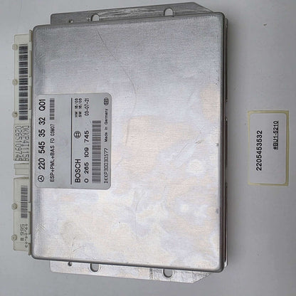 2003 Mercedes-Benz S500 ESP Control Module 2205453532
