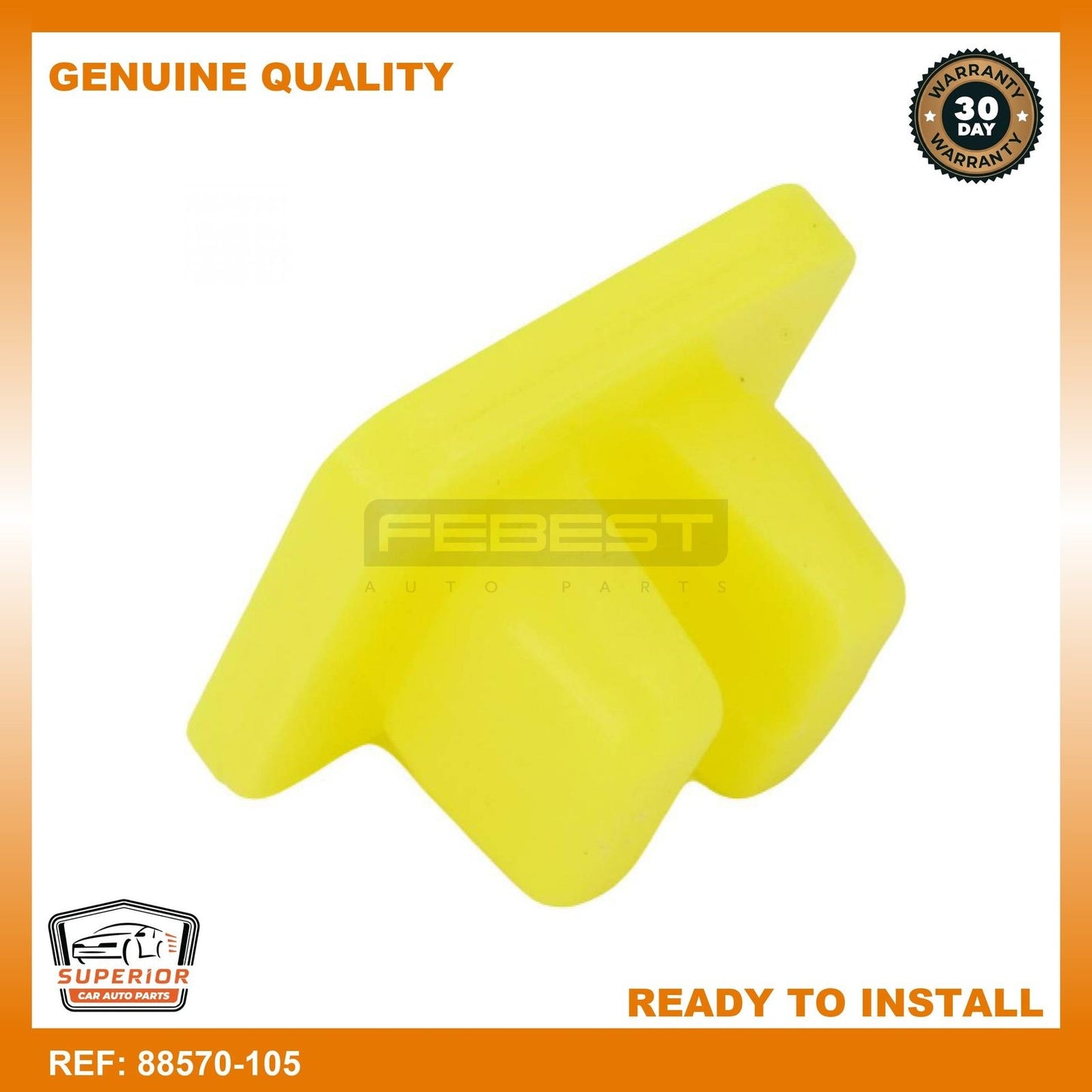 FEBEST 1971-1973 Toyota Carina Retainer Clip 88570-105