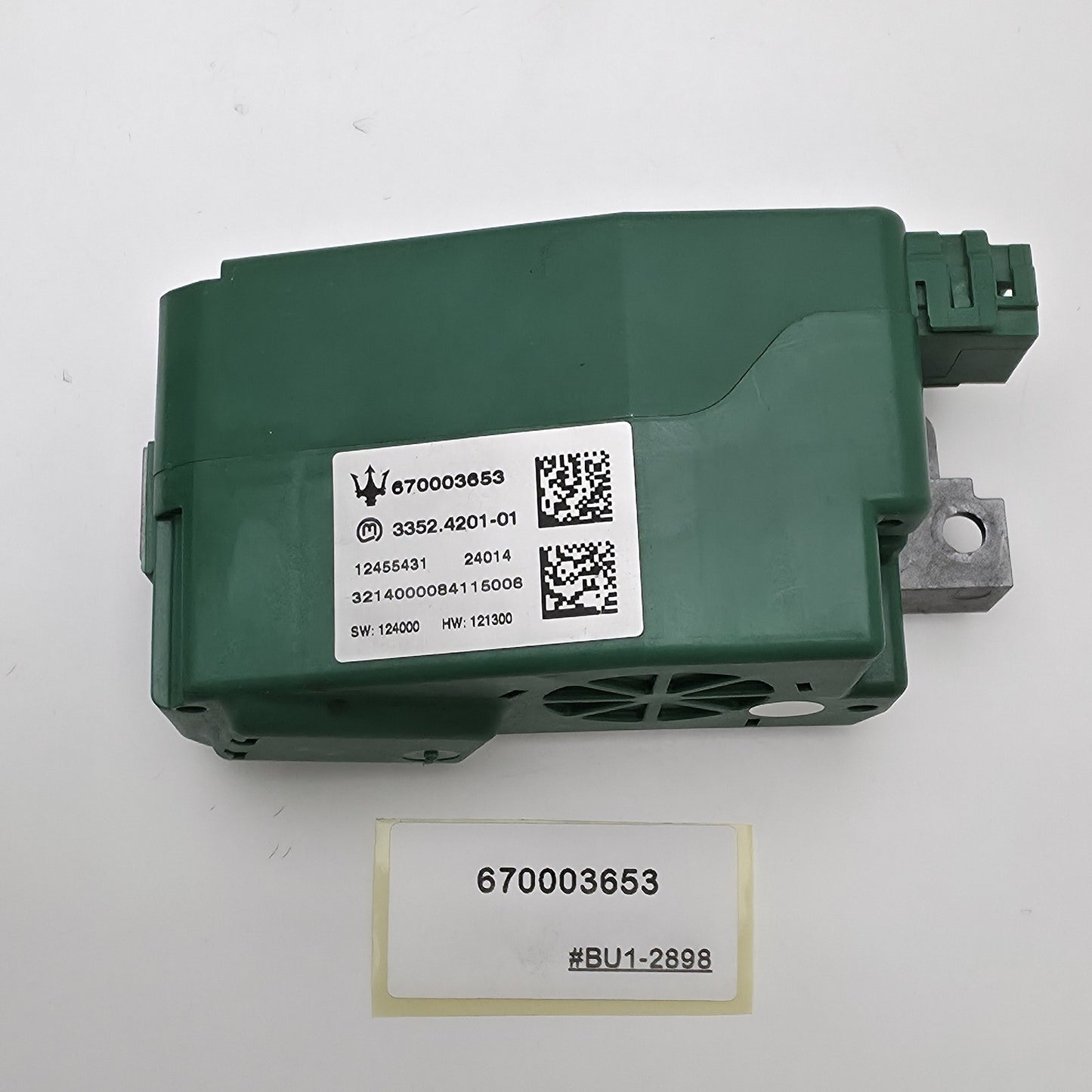 2014-2019 Maserati Ghibli Steering Column Lock Control Module 670003653