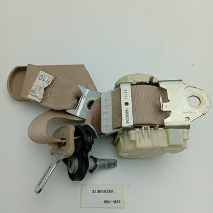 2007-2014 Cadillac Escalade REAR RIGHT DRIVER SIDE SEAT BELT 34006928A