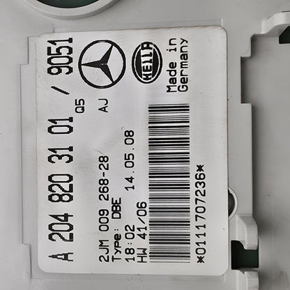 2008-2014 Mercedes-Benz C-Class Overhead Dome Light A2048203101