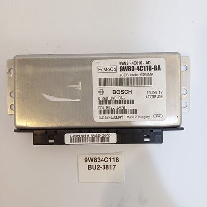 2009-2015 Jaguar XF DIFFERENTIAL LOCKING CONTROL MODULE 9W834C118