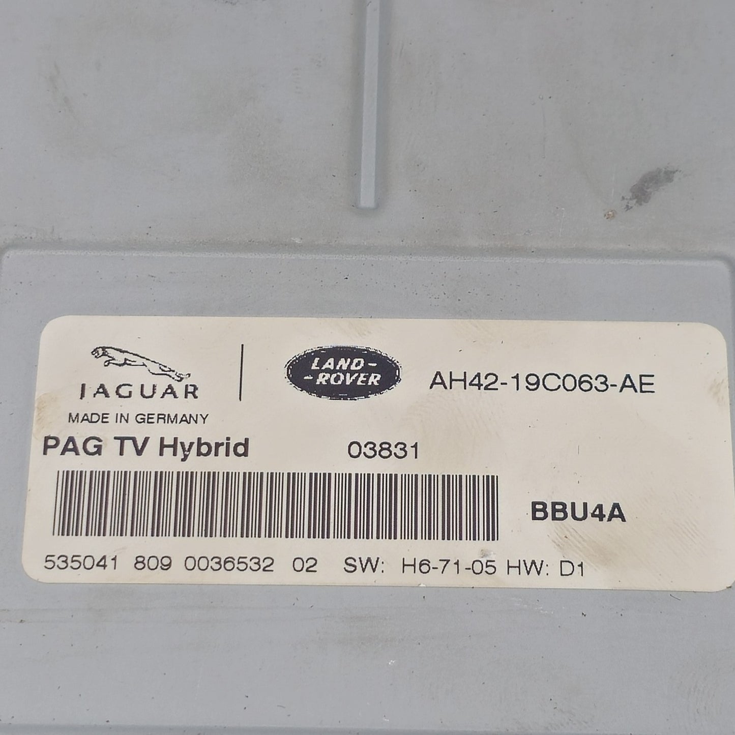 2002-2013 Land Rover Range Rover Digital TV Hybrid Tuner ECU Module AH4219C063AE