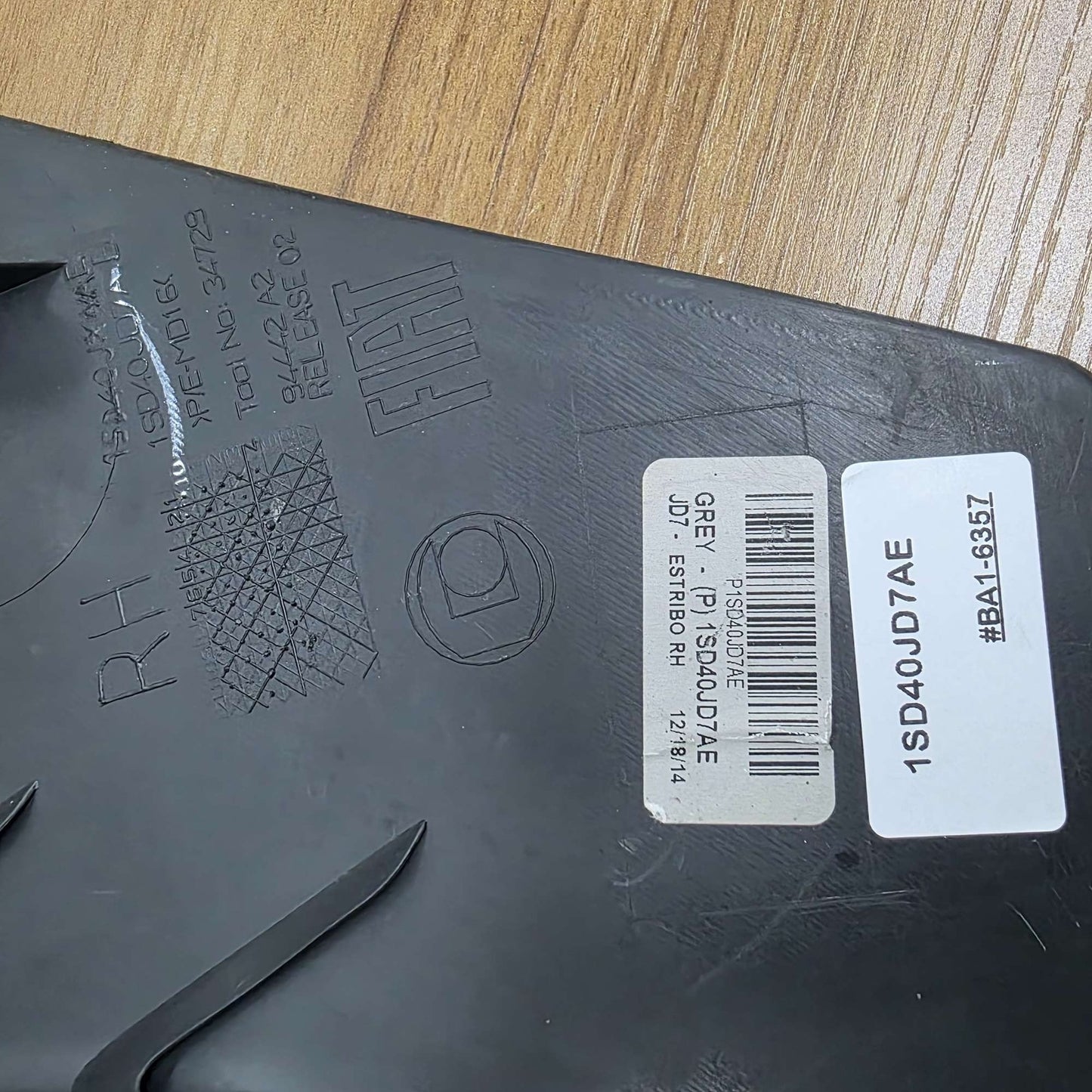 2015-2019 Fiat 500 Cowl Side Trim Panel 1SD40JD7AE