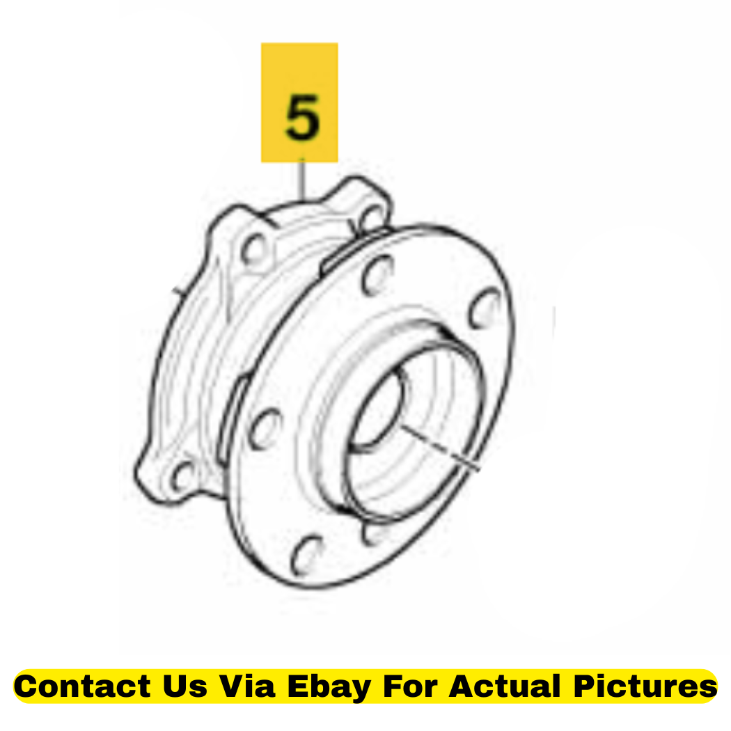 2012 BMW X6 Front Wheel Bearing Hub Used OEM 31226882263