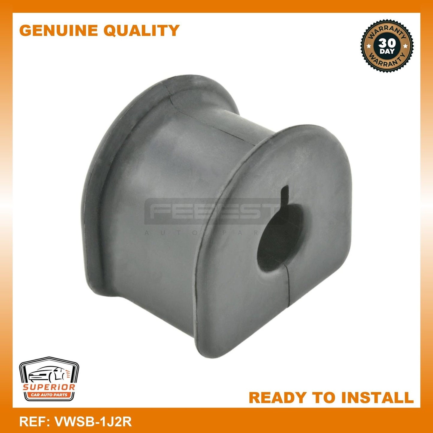 FEBEST 1998-2003 Audi A3 Stabilizer Bar Bushing VWSB-1J2R
