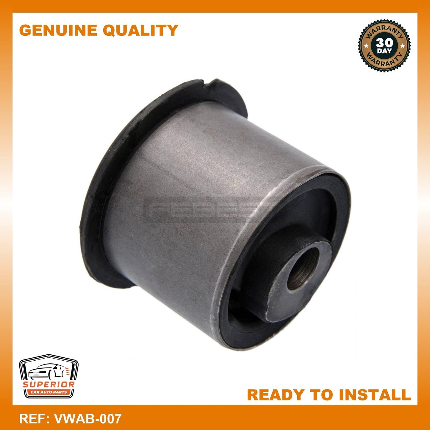 Febest 07-15 Audi Q7 Bushing Front Lower Control Arm Hydro VWAB-007