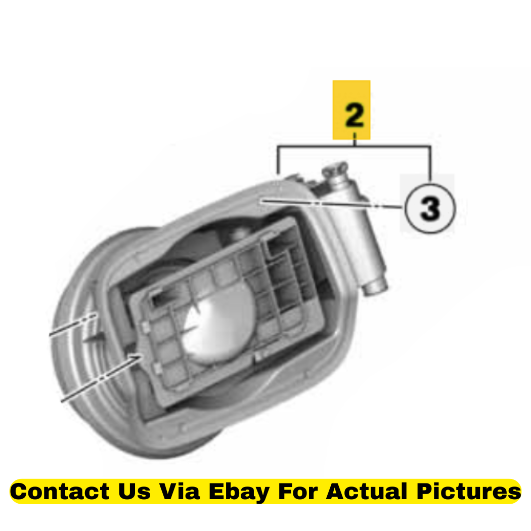 2012 BMW X6 Fuel Door & Actuator Assembly Used OEM