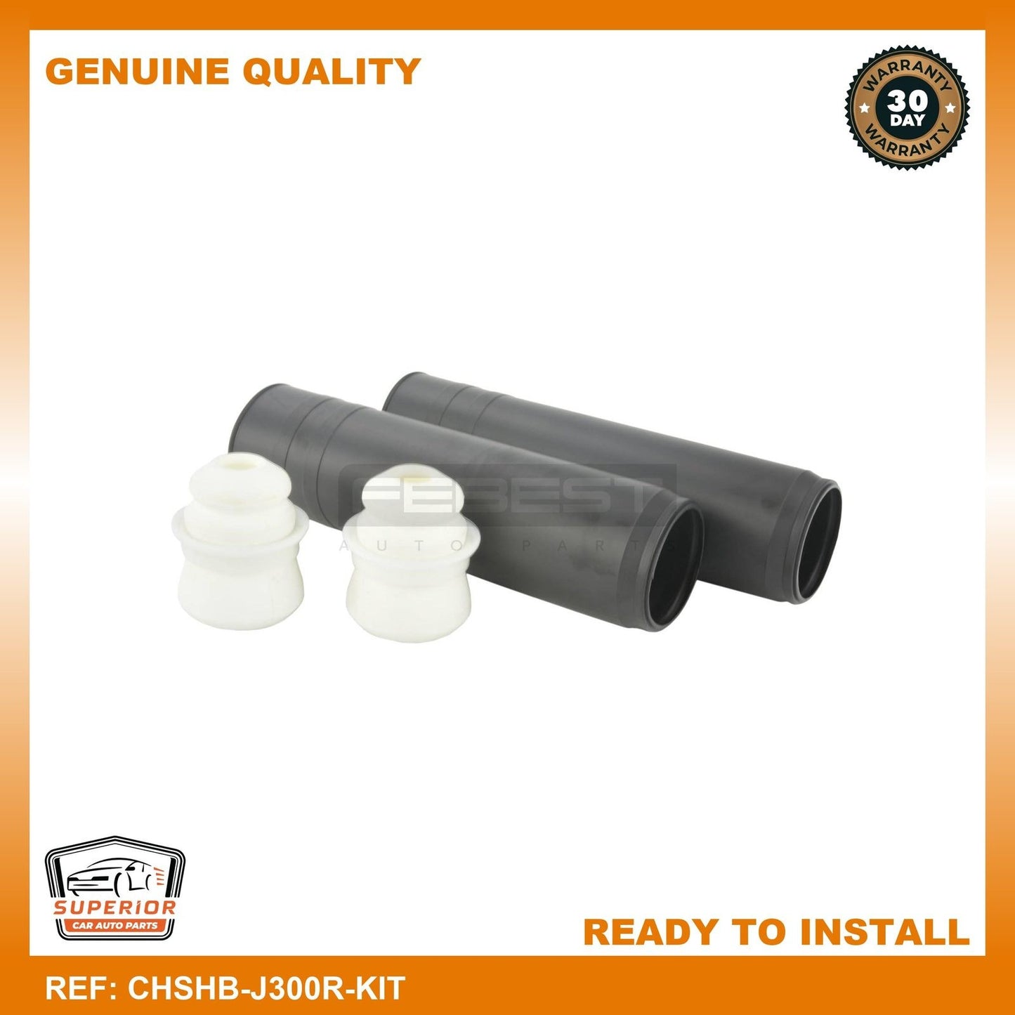 FEBEST 2012-2014 Chevrolet Orlando Dust Cover Kit Shock Absorber CHSHB-J300R-KIT