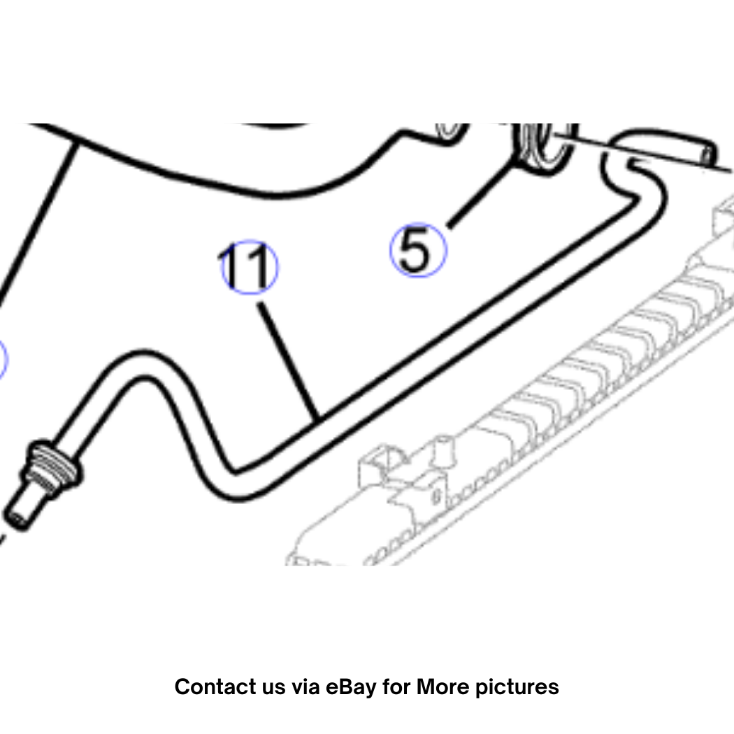 2009 Chevrolet  Lumina S Radiator Coolant Overflow Hose Used OEM 92421240