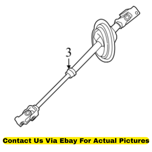 2011 Chevrolet Camaro Steering Column and Steering Shaft Used OEM 23486916