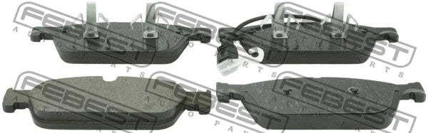 FEBEST VAG Brake Pad Set, Disc Brake 2301-T6F
