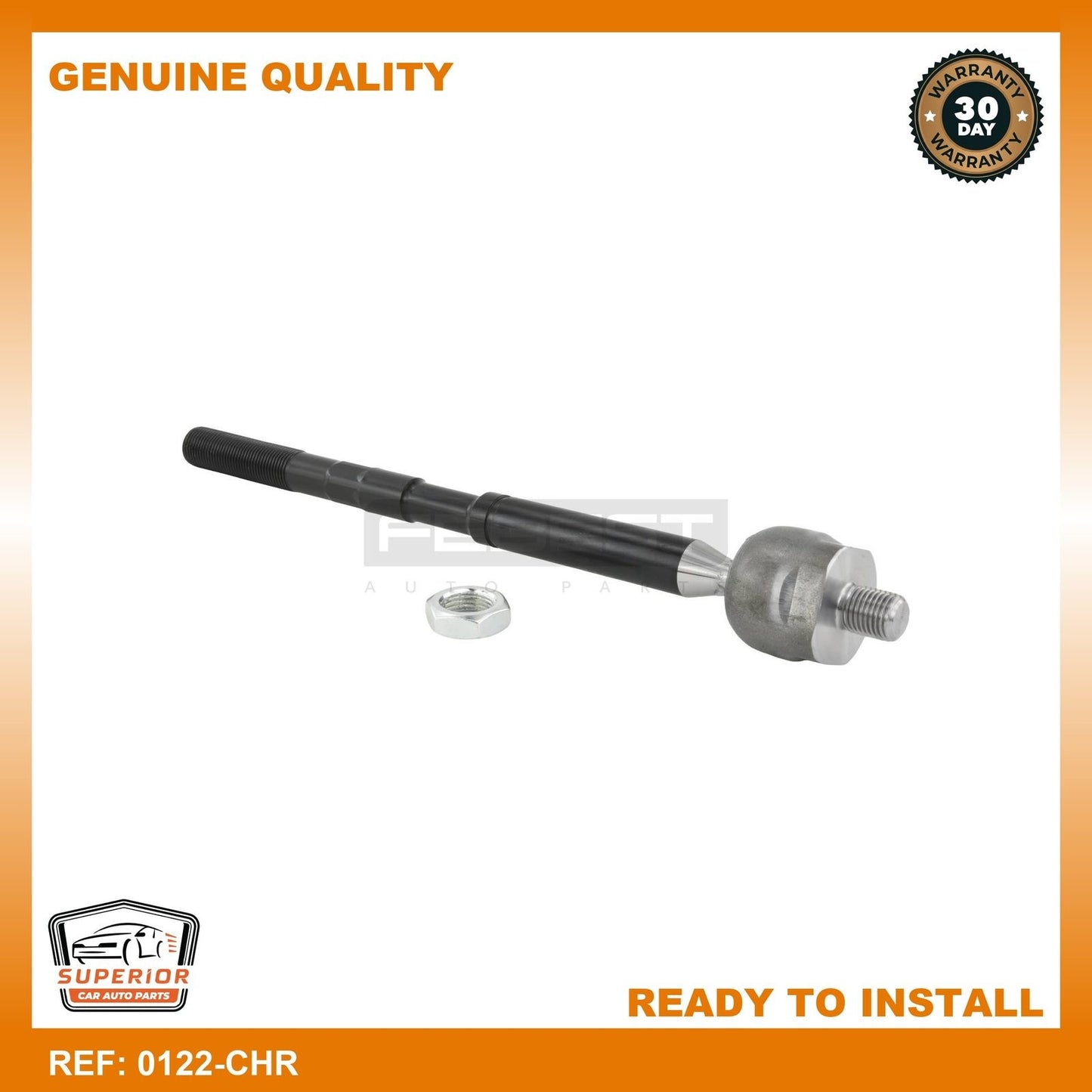 Febest 2018 Toyota C-HR Steering Tie Rod 0122-CHR