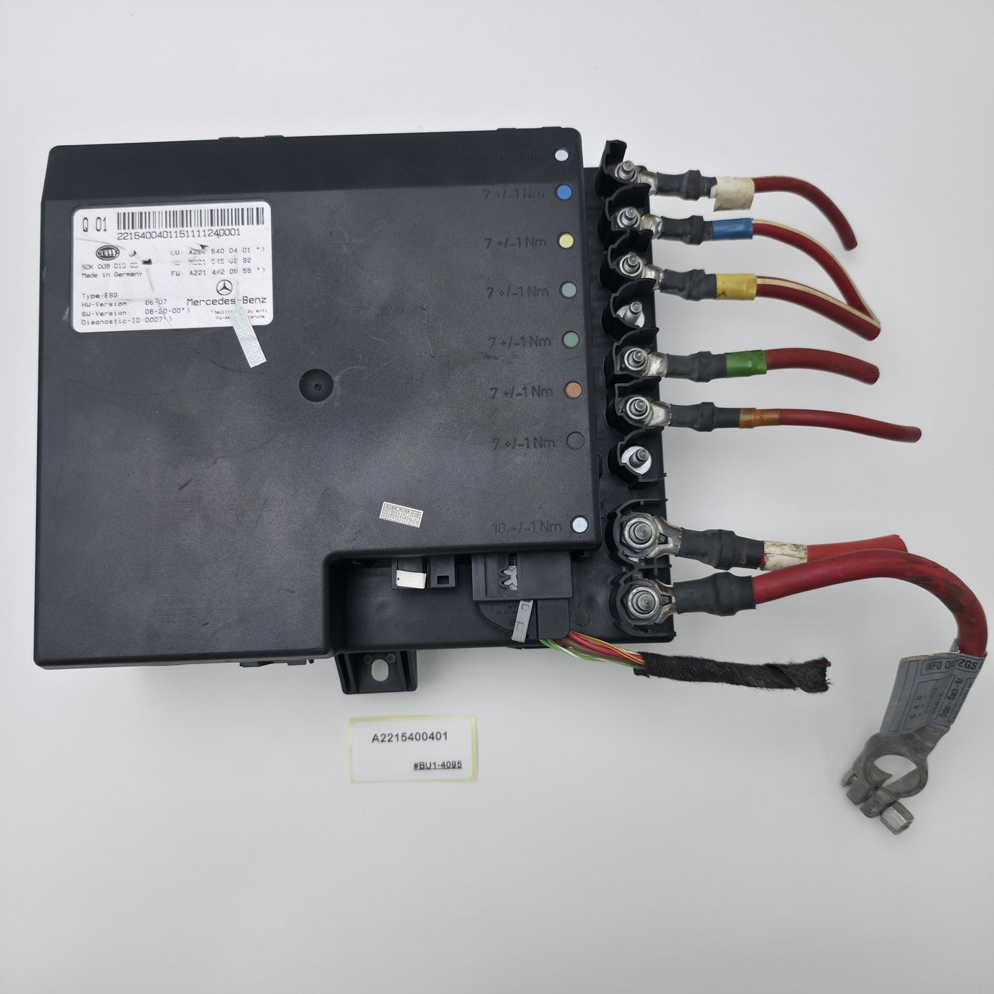 2007-2013 Mercedes-Benz S550 Electric Power Supply Control Fuse Box A2215400401