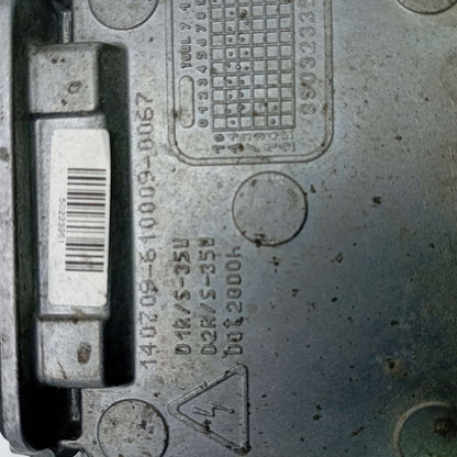 2008-2013 BMW 135I Valeo Lighting Ballast 6G89034934