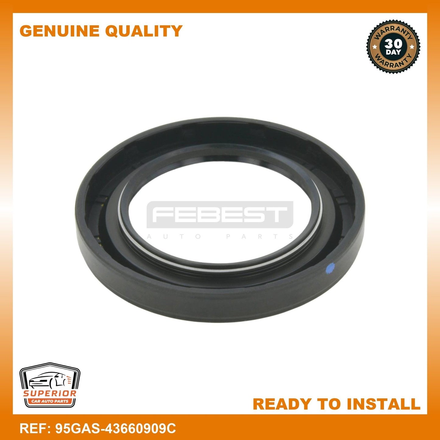 FEBEST 2007 Ford Mondeo Oil Seal Transaxle Case 95GAS-43660909C