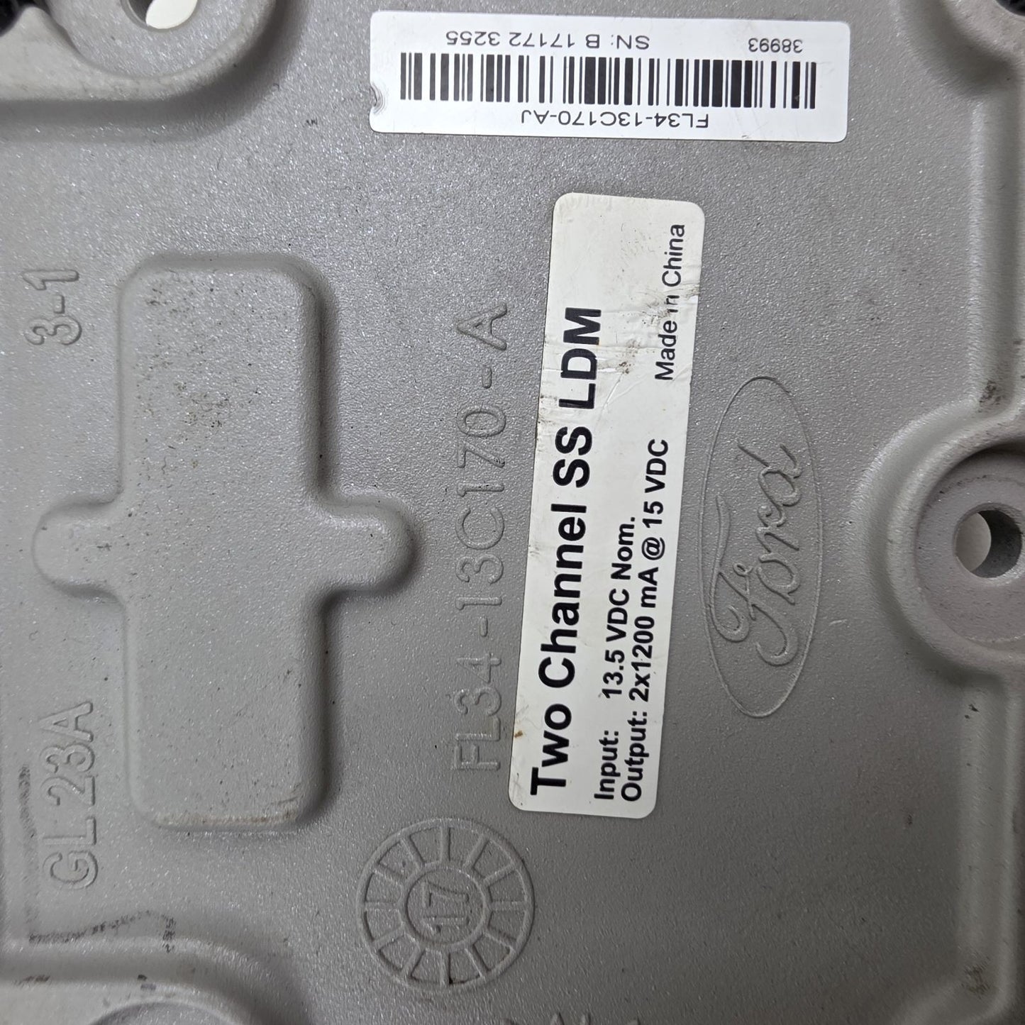 2015-2019 Ford F-250 LED Headlight Ballast Control Module FL3413C170A