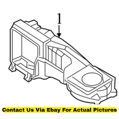 2012 Volkswagen CC HVAC Evaporator Case Housing Used OEM 3C1898063