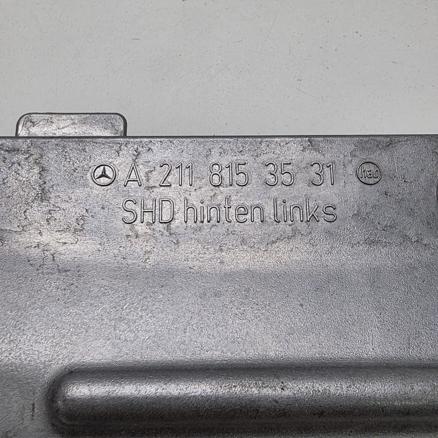 2003-2009 Mercedes W211 Rear LH Aluminum Roof Handle A2118153531