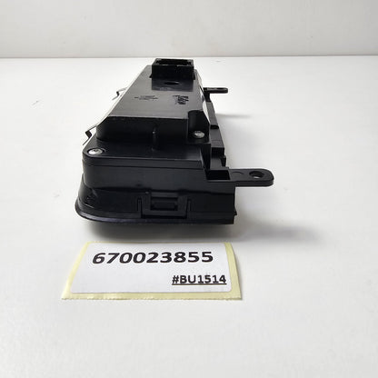 2014-2023 Maserati Quattroporte M156 Rear HVAC Control Unit Quad-Zone 670023855