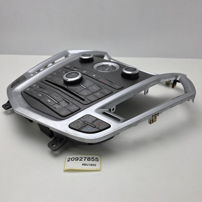 2010-2012 Cadillac SRX Navigation Radio Climate Control Panel 20927855
