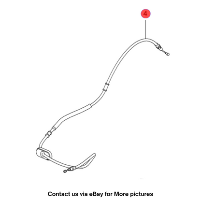 2010 Chevrolet Cruze Parking Brake Cable Right Used OEM 13409693
