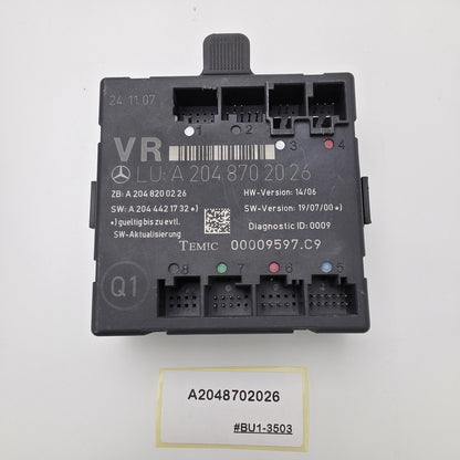 2008-2014 Mercedes-Benz C-Class Front Right Door Control Module A2048702026