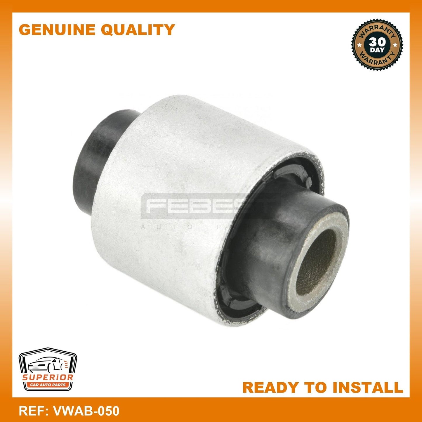 Febest VAG 5Q0505553A Rear Knuckle Bushing VWAB-050