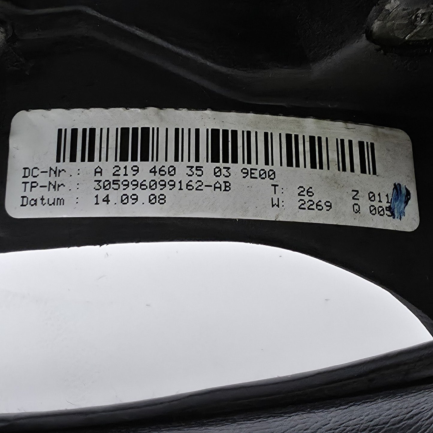 2003-2009 Mercedes-Benz W211 E-Class Steering Wheel A2194603503