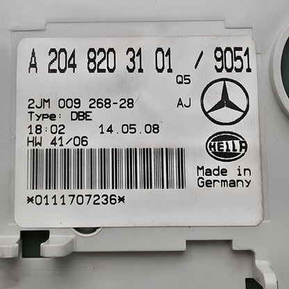 2008-2014 Mercedes-Benz C-Class Overhead Dome Light A2048203101