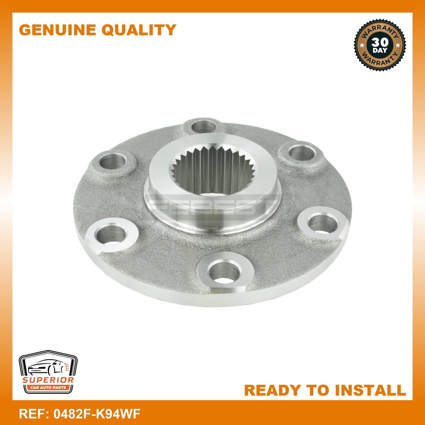 Febest 1992-1994 Mitsubishi Mighty Max Front Wheel Hub Flange 0482F-K94WF
