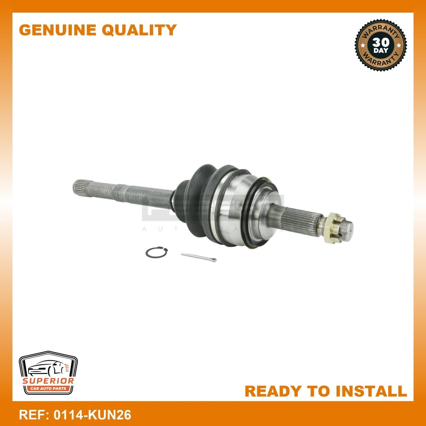 FEBEST 2004-2015 Toyota Hilux Drive Shaft 0114-KUN26