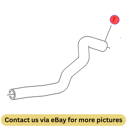 2010 Chevrolet Cruze Heater Inlet Hose Used OEM 94563118