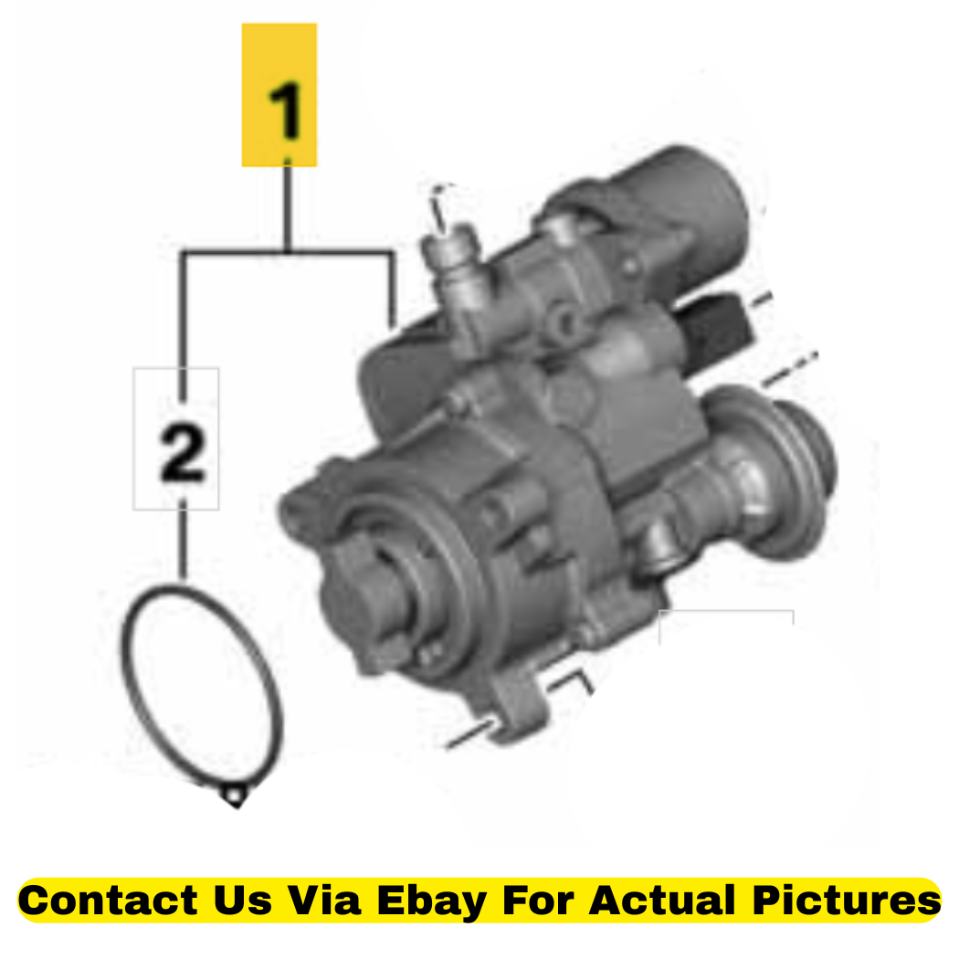 2012 BMW X6 High‑Pressure Fuel Pump Used OEM 13517616170