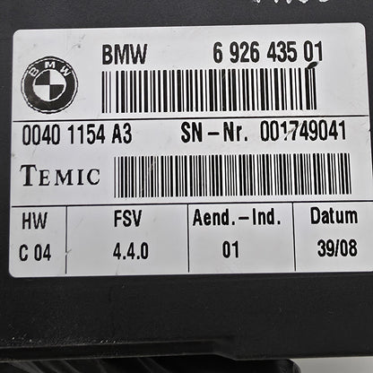 2007-2012 BMW 3 Seat Control Module 692643501