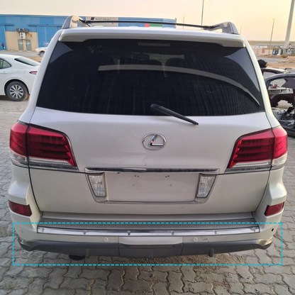2013 - 2014 Lexus LX 570 Front and Rear Spoiler OEM PZ321-60130 PZ321-60160
